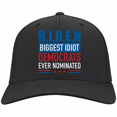 biden hat, Black, Twill Cap