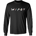 wifey, Black, Long Sleeve
