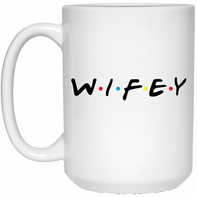 15 oz. White Mug