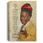 For There Is Always Light Amanda Gorman Gallery Wrapped Framed Canvas Prints-Unframed Poster-Decor Wall Art, White, 0.75'' Framed Canvas For There Is Always Light Amanda Gorman Gallery Wrapped Framed Canvas Prints-Unframed Poster-Decor Wall Art, White, 0.75'' Framed Canvas