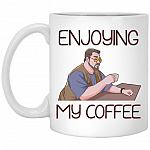 The Big Lebowski Mug, White, 11 oz. White Mug The Big Lebowski Mug, White, 11 oz. White Mug