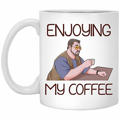 The Big Lebowski Mug, White, 11 oz. White Mug