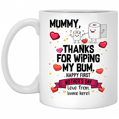 Personalized Mug, White, 11 oz. White Mug