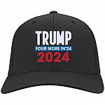 trump cap, Black, Twill Cap