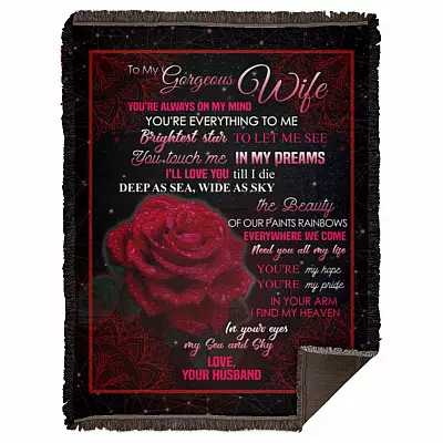 Woven Blanket - 60x80