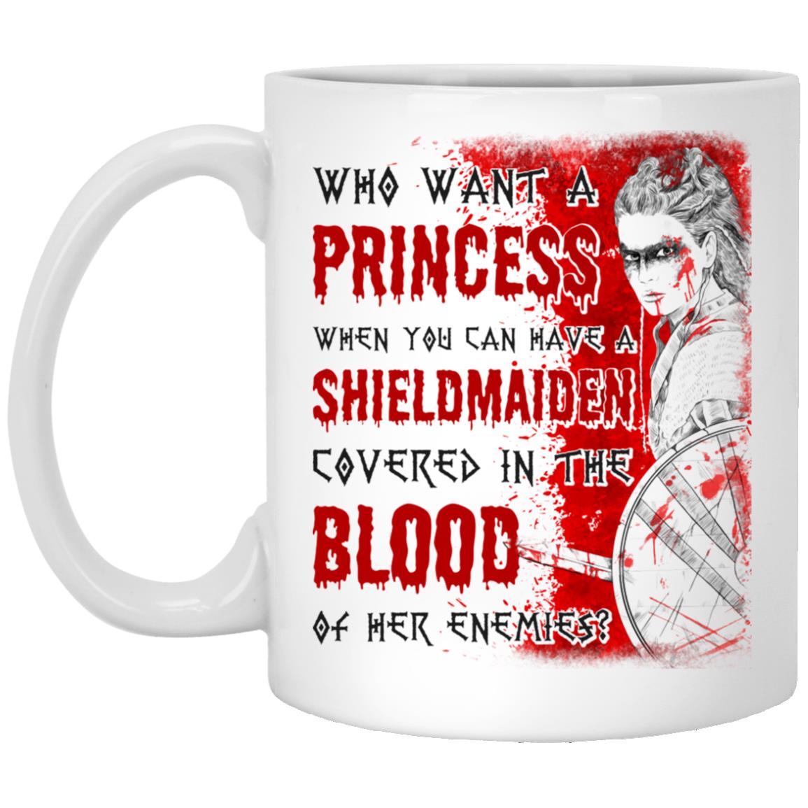 princess mug, White, 11 oz. White Mug princess mug, White, 11 oz. White Mug