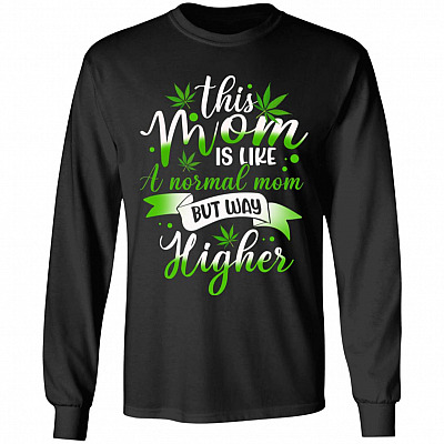 mom hoodie, Black, Long Sleeve