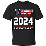 trump tee, Black, Unisex T-Shirt