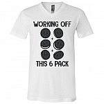 Oreos Tshirt, White, V-Neck T-Shirt