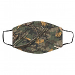 camo mask, White, Cloth Face Cover – Medium/Large