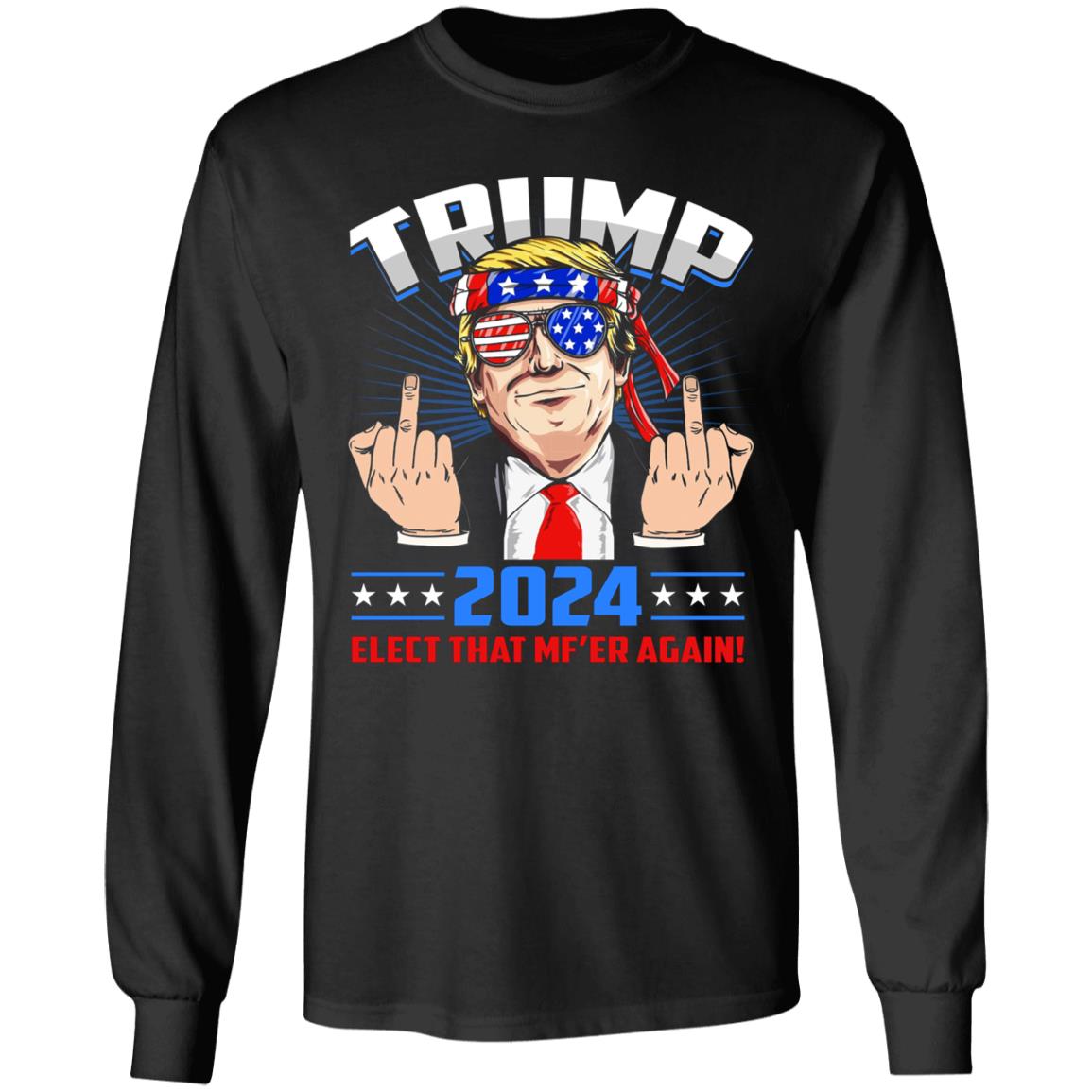 trump hoodie, Black, Long Sleeve trump hoodie, Black, Long Sleeve
