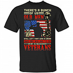 Bunch Of Us Old Men, Black, Unisex T-Shirt Bunch Of Us Old Men, Black, Unisex T-Shirt