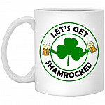 let's get mug, White, 11 oz. White Mug