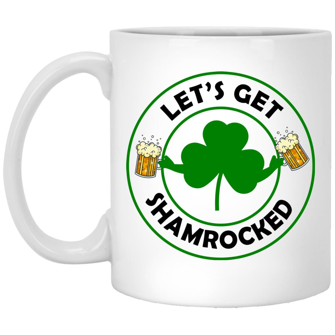 let's get mug, White, 11 oz. White Mug