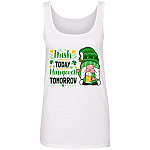 Shamrock Tank Top, White, Ladies Tank Top Shamrock Tank Top, White, Ladies Tank Top