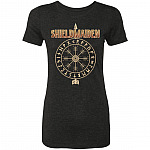 Shieldmaidens Ladies Tshirt, Vintage Black, Premium Ladies T-Shirt