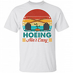 Vintage Hoeing, White, Unisex T-Shirt