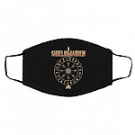 Shieldmaiden Facemask, Black, Cloth Face Cover – Medium/Large Shieldmaiden Facemask, Black, Cloth Face Cover – Medium/Large