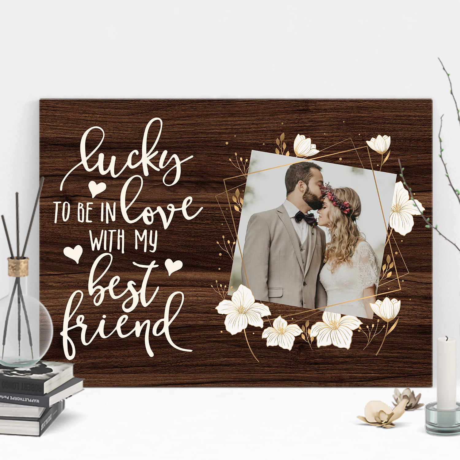 7LV. Lucky To Be In Love canvas mk1