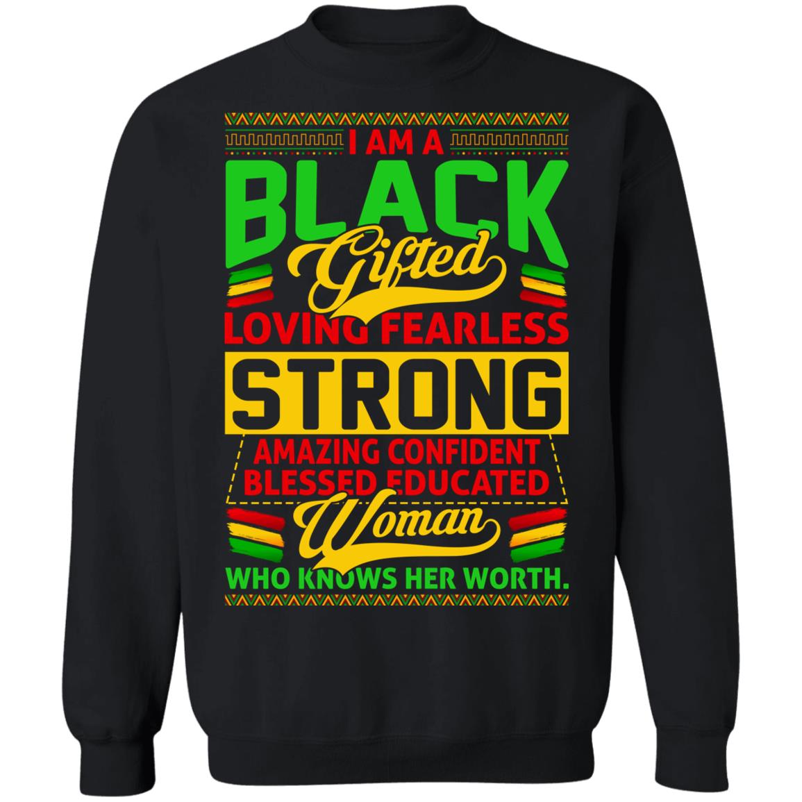 Melanin I hoodies, Black, Sweatshirt