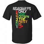 When Life Gets You Down Remember It's Only One Down The Rest Is Up Funny Gear Stick Print On Back T-Shirt Only, Black, Unisex T-Shirt When Life Gets You Down Remember It's Only One Down The Rest Is Up Funny Gear Stick Print On Back T-Shirt Only, Black, Unisex T-Shirt