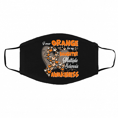 I Wear Mask, Black, Cloth Face Cover – Medium/Large