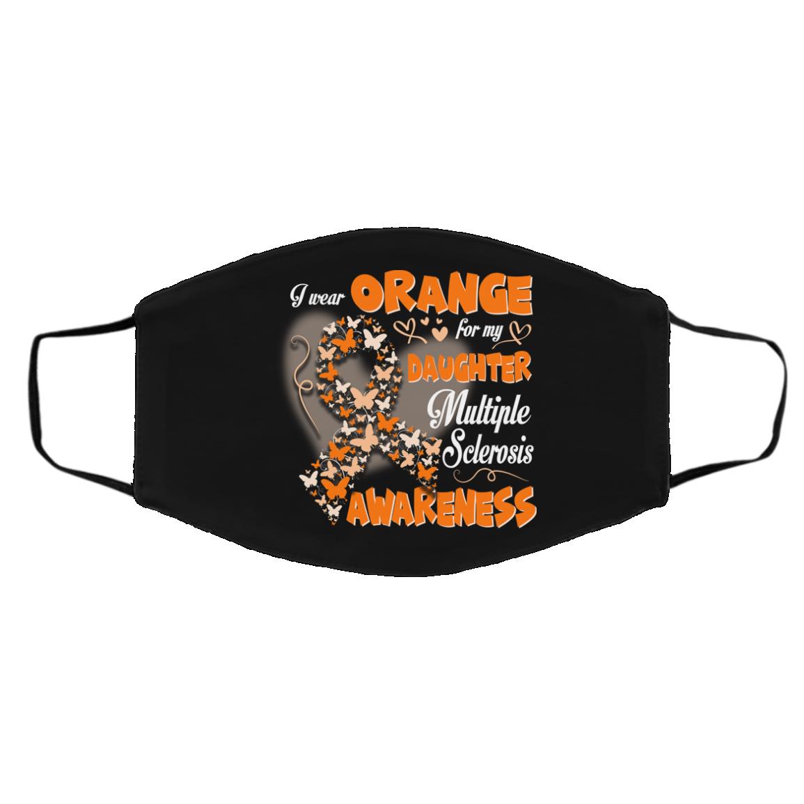 I Wear Mask, Black, Cloth Face Cover – Medium/Large