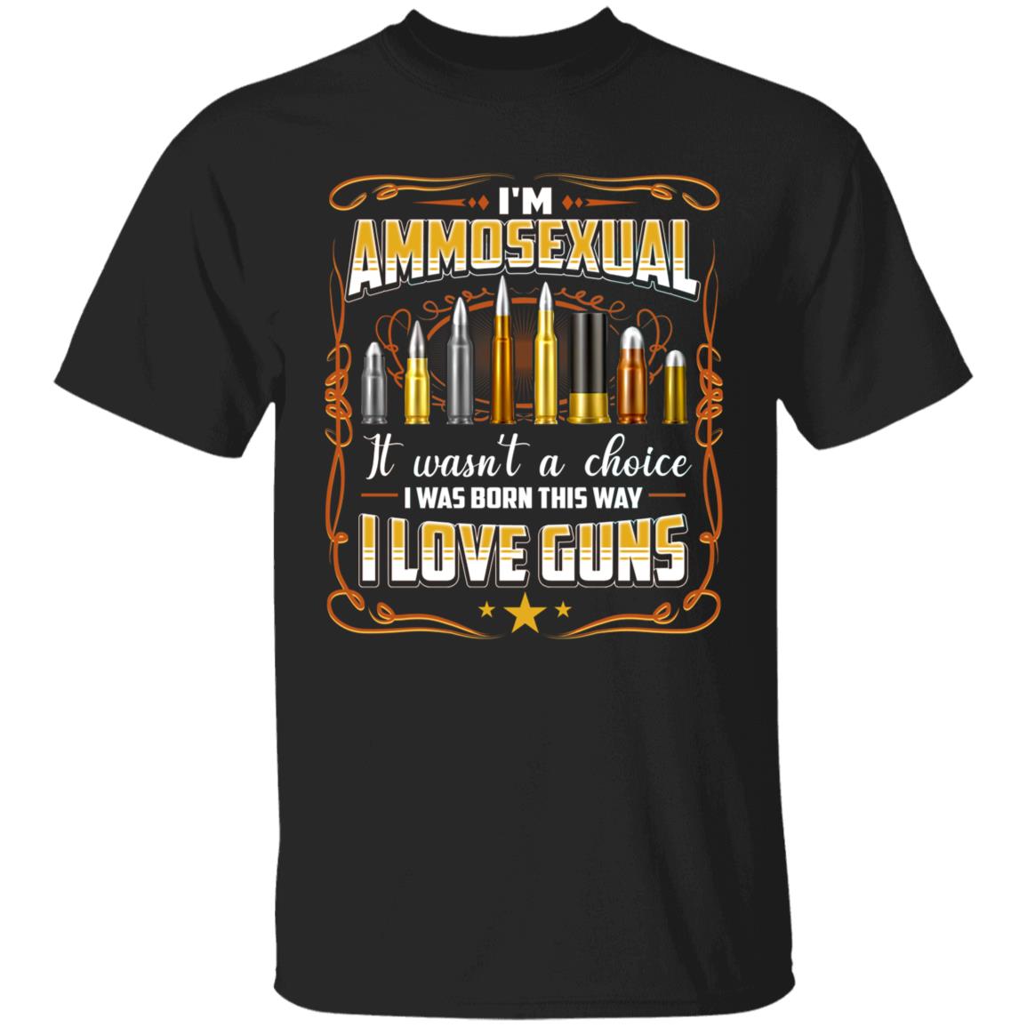 Ammosexual Tshirt, Black, Unisex T-Shirt