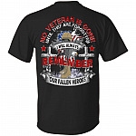 No Veteran Is Gone Until They Are Forgotten I Will Always Remember Print On Back Only - Plain Front T-Shirt, Black, Unisex T-Shirt