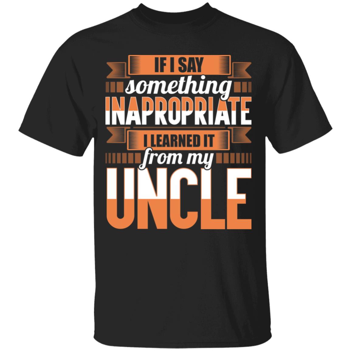 Uncle Shirt, Black, Youth T-Shirt Uncle Shirt, Black, Youth T-Shirt