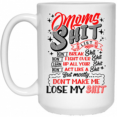 15 oz. White Mug