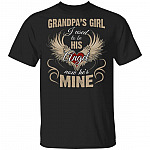 Grandpa's Girl I Used To Be, Black, Unisex T-Shirt