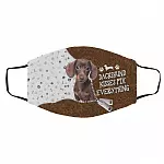 choco mask, Black, Cloth Face Cover – Medium/Large