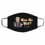 Donald Trump, Black, Cloth Face Cover – Medium/Large