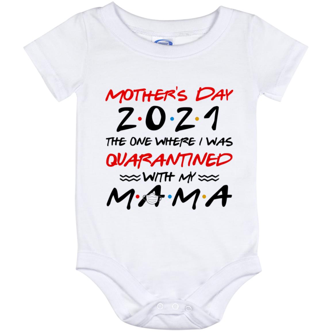 Mother's Day Baby Onesie, White, Baby Onesie - 12 Month Mother's Day Baby Onesie, White, Baby Onesie - 12 Month