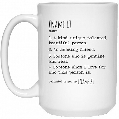 15 oz. White Mug