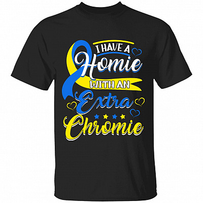 homie tee, Black, Unisex T-Shirt