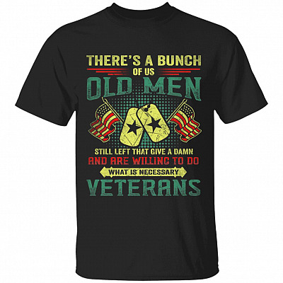 veteran shirt, Black, Unisex T-Shirt