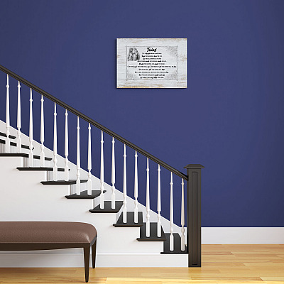 Alternative view of Twenty Tiny Fingers Mother's Day Twin Mom Gift Wrapped Framed Canvas - Unframed Poster - Home Wall Art