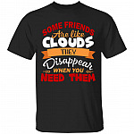 Cloud Shirt, Black, Unisex T-Shirt