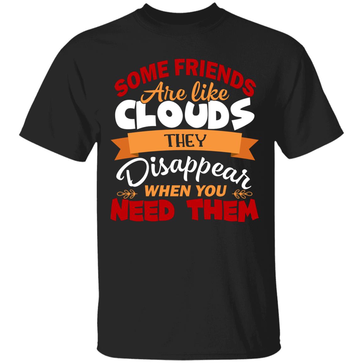 Cloud Shirt, Black, Unisex T-Shirt