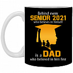 Dad Mug, Black, 11 oz. White Mug