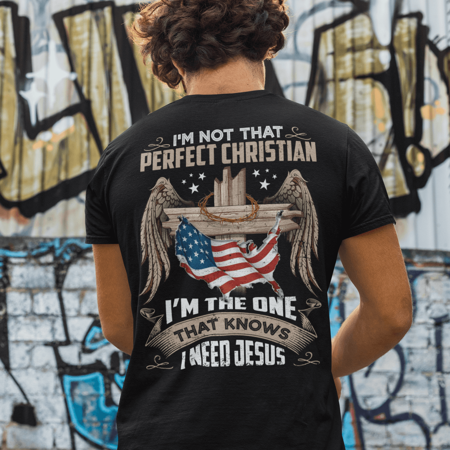 60 HG. I'm Not Perfect Christian mk