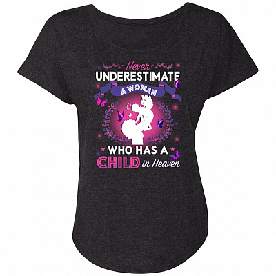 Ladies Triblend Dolman Sleeve