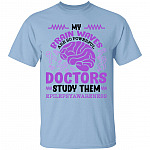 Brain Shirt, Light Blue, Unisex T-Shirt