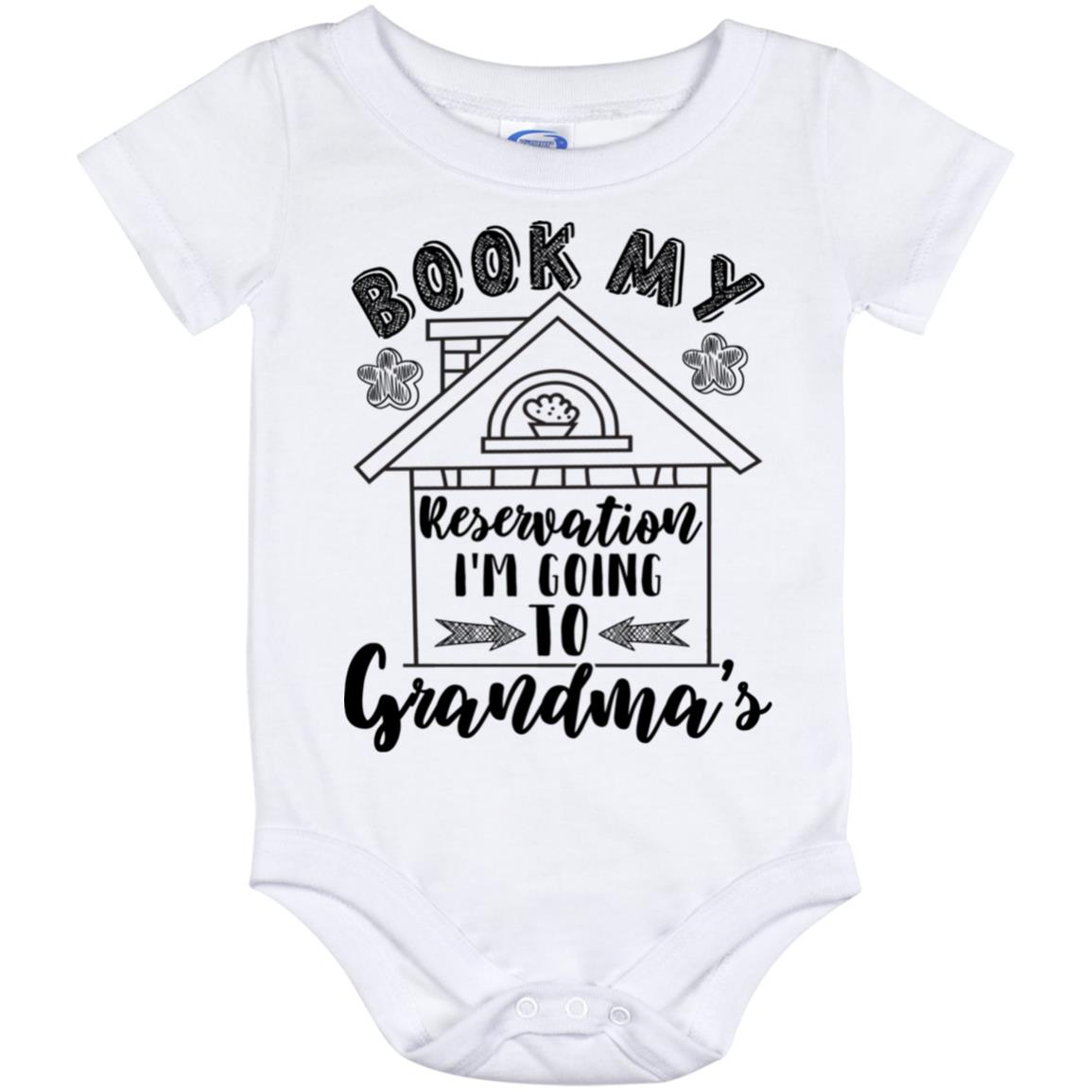 Going to Grandma's Baby Onesie, White, Baby Onesie - 12 Month Going to Grandma's Baby Onesie, White, Baby Onesie - 12 Month