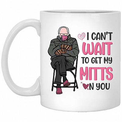 I cant wait mug, White, 11 oz. White Mug