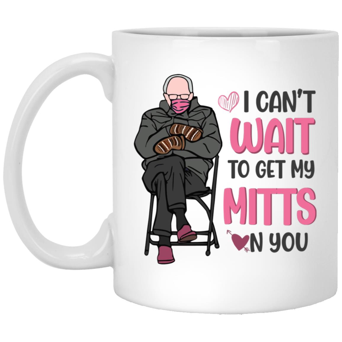 I cant wait mug, White, 11 oz. White Mug