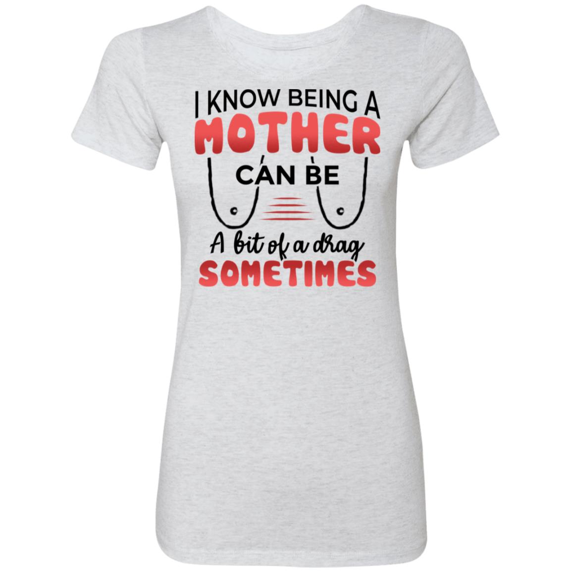 Mother Ladies Tshirt, Heather White, Premium Ladies T-Shirt Mother Ladies Tshirt, Heather White, Premium Ladies T-Shirt