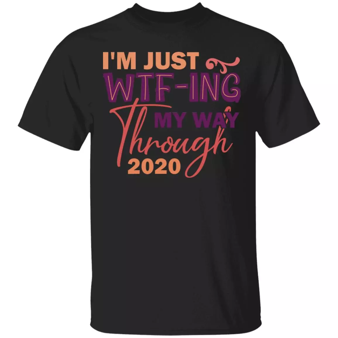 Through 2020 Shirt, Black, Unisex T-Shirt Through 2020 Shirt, Black, Unisex T-Shirt